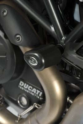 R&G Crash Protectors | Black | Ducati Diavel 2011>2018