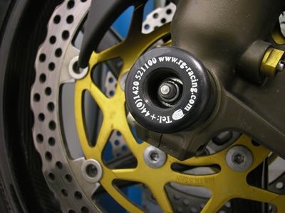 R&G Fork Protectors | Black | Kawasaki ZX10-R (2004-2005 models)