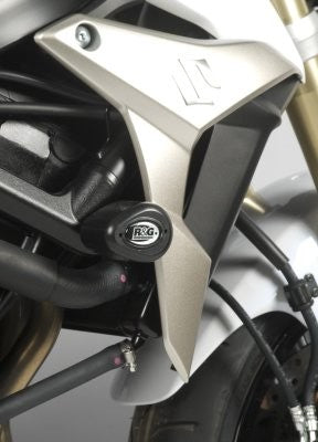 R&G Crash Protectors | White | Suzuki GSR 750 2011>2016
