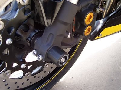 R&G Fork Protectors | Black | Yamaha YZF-R6 '05-'16 & YZF-R1 '02-'14 *(not compatible with the YZF-R1 SP models)* and TMAX 530 '15-'19