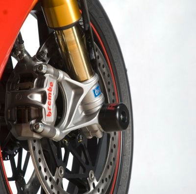 R&G Fork Protectors | Black | Ducati Panigale 899 '13-/959 '16-/1199 '12-/1299 '15-, Panigale V4S '18- /V4R '19-, Panigale V2 '20- '24 & Streetfighter V4 (S) '20-