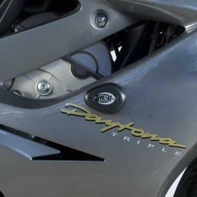R&G Crash Protectors | White | Triumph Daytona 675 2006>2012