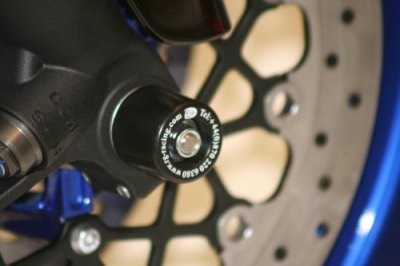 R&G Fork Protectors | Black | Suzuki GSX-R600 K6 onwards, GSX-R750 K6 onwards and GSX-R1000 K5 onwards
