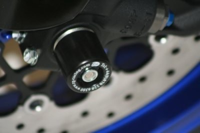 R&G Fork Protectors | Black | Suzuki GSX-R600 K6 onwards, GSX-R750 K6 onwards and GSX-R1000 K5 onwards