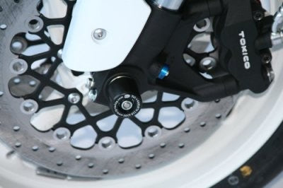 R&G Fork Protectors | Black | Suzuki GSX-R600 K6 onwards, GSX-R750 K6 onwards and GSX-R1000 K5 onwards