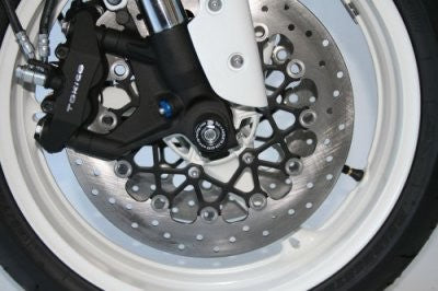 R&G Fork Protectors | Black | Suzuki GSX-R600 K6 onwards, GSX-R750 K6 onwards and GSX-R1000 K5 onwards
