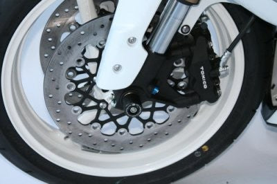 R&G Fork Protectors | Black | Suzuki GSX-R600 K6 onwards, GSX-R750 K6 onwards and GSX-R1000 K5 onwards