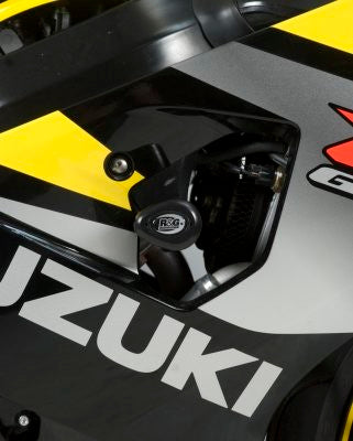 R&G Crash Protectors | Black | Suzuki GSX-R750 2004>2005 & Suzuki GSX-R600 2004>2005