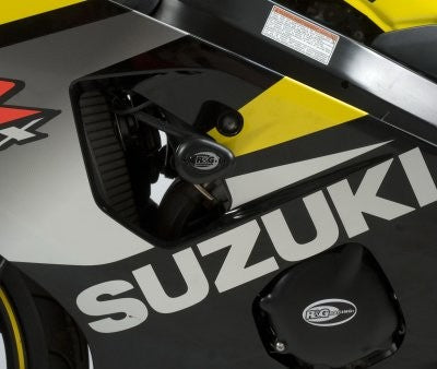 R&G Crash Protectors | Black | Suzuki GSX-R750 2004>2005 & Suzuki GSX-R600 2004>2005