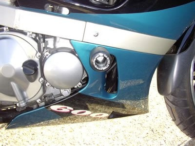 R&G Crash Protectors | Black | Kawasaki ZZR 600 1990>2006