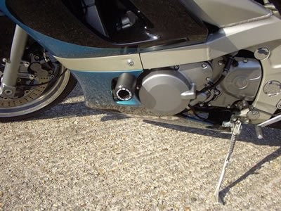 R&G Crash Protectors | Black | Kawasaki ZZR 600 1990>2006
