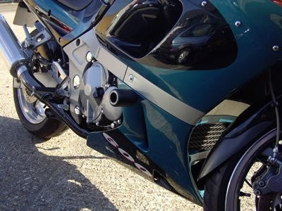 R&G Crash Protectors | Black | Kawasaki ZZR 600 1990>2006