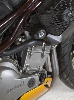 R&G Crash Protectors | White | Benelli Cafe Racer 1130 2004>2013