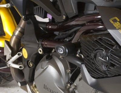 R&G Crash Protectors | Black | Benelli Cafe Racer 1130 2004>2013