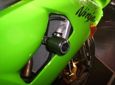 R&G Crash Protectors | Black | Kawasaki Ninja ZX6-R 2005>2006