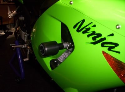 R&G Crash Protectors | Black | Kawasaki Ninja ZX6-R 2005>2006