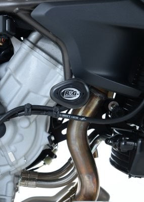R&G Crash Protectors | White | MV Agusta Stradale 800 2015>2016 & MV Agusta Turismo Veloce 2015>2016 & MV Agusta Brutale 675 2012>2016 & MV Agusta Brutale 800 2013>2016 & MV Agusta Rivale 800 2014>2016 & MV Agusta Dragster 800 2014>2016