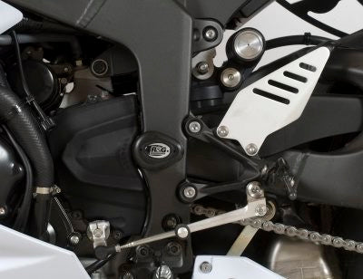 R&G Crash Protectors | White | Kawasaki Ninja ZX6-R 2013>Current