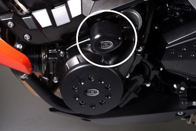 R&G Crash Protectors | Black | Kawasaki Z 750 R 2011>2013 & Kawasaki Z 1000 2007>2009 & Kawasaki Z 750 2007>2013 & Kawasaki Z 750 S 2007>2013