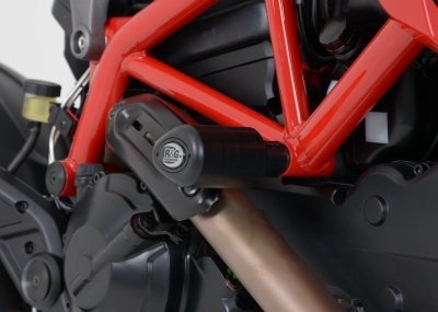 R&G Crash Protectors | Black | Ducati Hypermotard 821 2013>2015 & Ducati Hyperstrada 821 2013>2015 & Ducati Hypermotard 939 2016>2018 & Ducati Hyperstrada 939 2016 & Ducati Hypermotard 939 SP 2016>2018