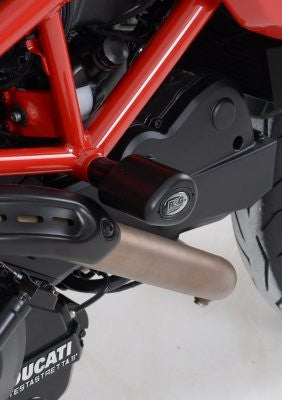 R&G Crash Protectors | Black | Ducati Hypermotard 821 2013>2015 & Ducati Hyperstrada 821 2013>2015 & Ducati Hypermotard 939 2016>2018 & Ducati Hyperstrada 939 2016 & Ducati Hypermotard 939 SP 2016>2018