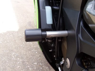 R&G Crash Protectors | Black | Kawasaki ZX-12R 2000>2006