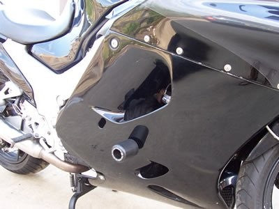 R&G Crash Protectors | Black | Kawasaki ZZR 1100 1990>2001 & Kawasaki ZZR 1200 2002>2005
