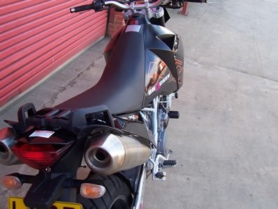 R&G Crash Protectors | Black | KTM 990 SMT 2008 & KTM 990 SMR 2012>2014 & KTM 950 Supermoto R 2007>2008 & KTM 990 Supermoto 2008 & KTM 950 Supermoto 2005>2007 & KTM 990 Super Duke 2005>2013 & KTM 990 Super Duke R 2007>2013