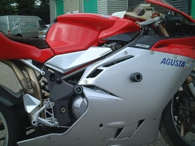 R&G Crash Protectors | Black | MV Agusta F4 2006>2007 & MV Agusta F4 750 1999>2005