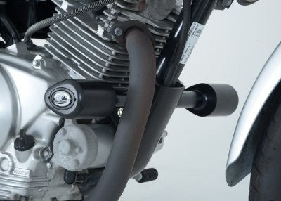 R&G Crash Protectors | Black | Yamaha YBR 125 2000>2017