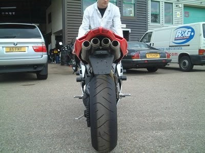 R&G Crash Protectors | Black | MV Agusta F4 2006>2008 & MV Agusta F4 750 1999>2005