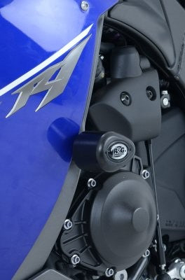 R&G Crash Protectors | Black | Yamaha YZF-R1 2013>2014