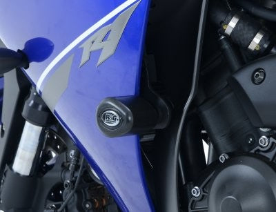 R&G Crash Protectors | Black | Yamaha YZF-R1 2013>2014