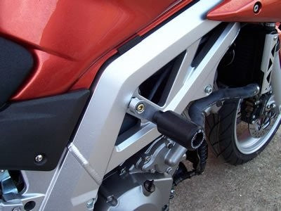 R&G Crash Protectors | Black | Suzuki SV 1000 S 2003>2005 & Suzuki SV 1000 2003>2005