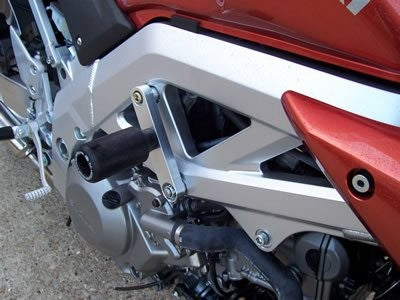R&G Crash Protectors | Black | Suzuki SV 1000 S 2003>2005 & Suzuki SV 1000 2003>2005