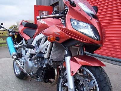 R&G Crash Protectors | Black | Suzuki SV 1000 S 2003>2005 & Suzuki SV 1000 2003>2005