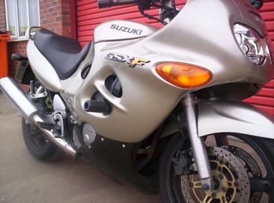 R&G Crash Protectors | Black | Suzuki GSX 600 F 1996>2007 & Suzuki GSX 750 F 1996>2007