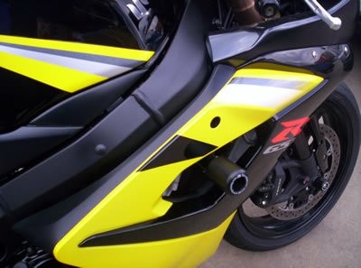 R&G Crash Protectors | White | Suzuki GSX-R1000 2005>2006