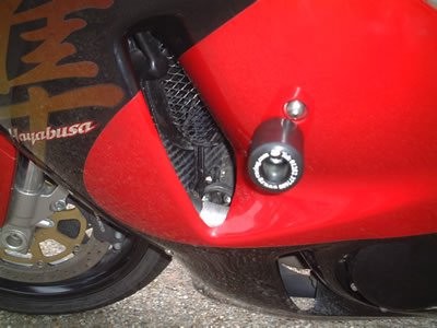 R&G Crash Protectors | Black | Suzuki Hayabusa GSX1300R 2001>2007