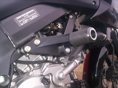 R&G Crash Protectors | Black | Suzuki V-Strom 650 2004>2018