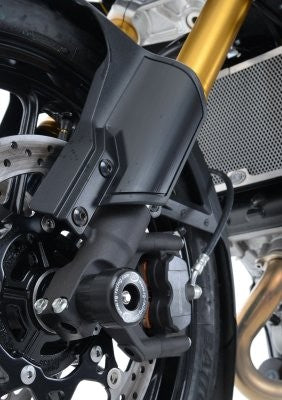 R&G Fork Protectors | Black | Suzuki DL1000 V-Strom '14-'19, DL 1000XT V-STROM '17-'19, V-Strom 1050/ V-Strom 1050 DE '23- & 1050XT '20-