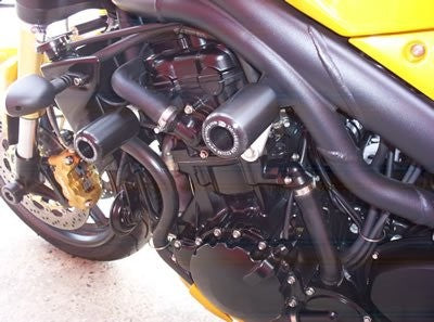 R&G Crash Protectors | Black | Triumph Speed Triple 1050 1997>2007