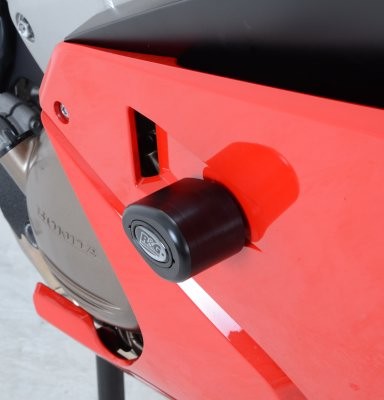R&G Crash Protectors | White | Honda VFR 800 F 2014>2020 & Honda Crossrunner 2015>2017
