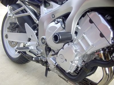 R&G Crash Protectors | Black | Yamaha FZ6 2004>2008 & Yamaha FZR 600 2004>2012