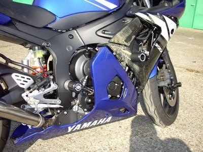 R&G Crash Protectors | Black | Yamaha YZF-R6 2003>2005