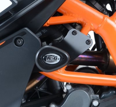 R&G Crash Protectors | Black | KTM RC 125 2014>2021 & KTM RC 200 2014>2021 & KTM RC 390 2014>2021