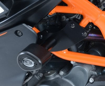 R&G Crash Protectors | Black | KTM RC 125 2014>2021 & KTM RC 200 2014>2021 & KTM RC 390 2014>2021