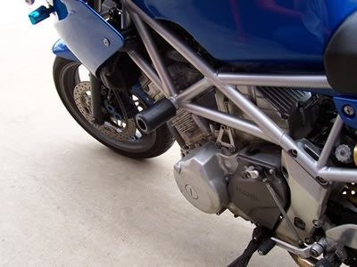 R&G Crash Protectors | Black | Yamaha TRX 850 1996>2000