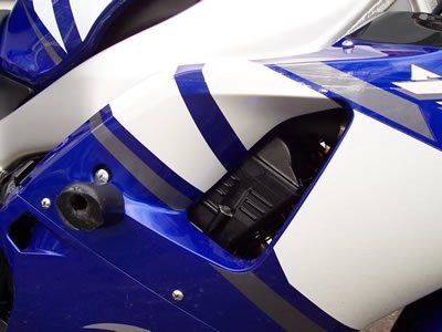 R&G Crash Protectors | Black | Yamaha YZF-R1 2000>2001