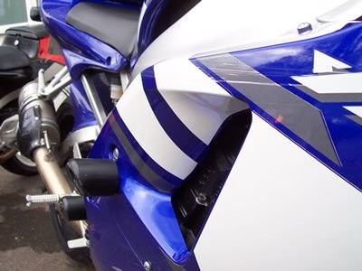 R&G Crash Protectors | Black | Yamaha YZF-R1 2000>2001